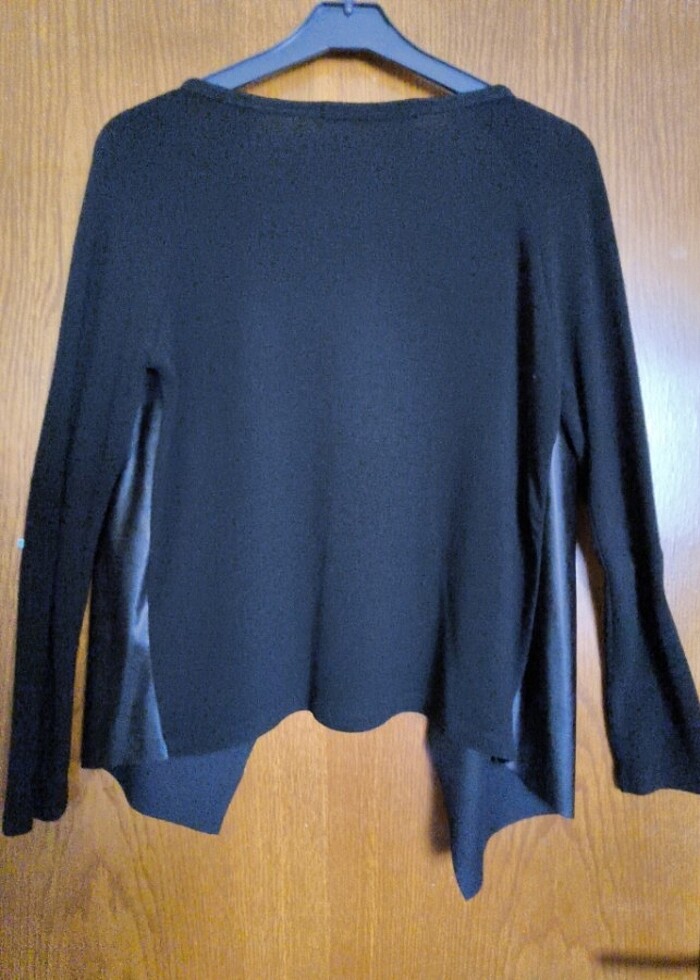 Zara Baharlık siyah hırka  - Görsel 4