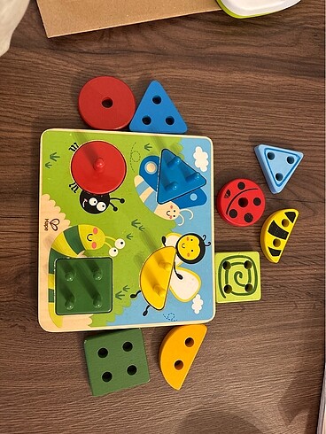 Beden Hape Ahşap Puzzle