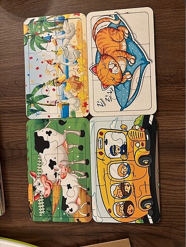 Ahşap Puzzle