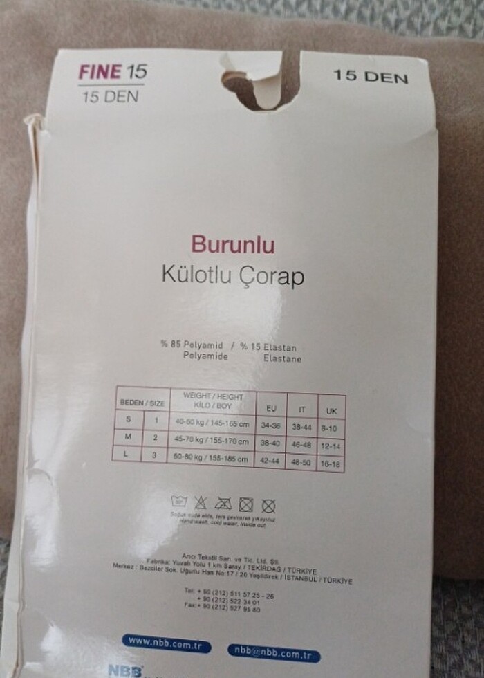 Külotlu corap 57 ten rengi - Görsel 2