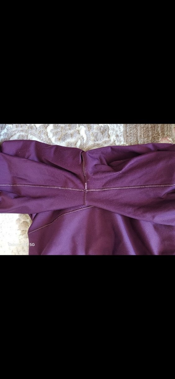 Mor Midi Spor Tayt - Görsel 2