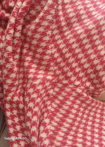 Uzun Kollu Kırmızı Pijama Takımı - Görsel 2