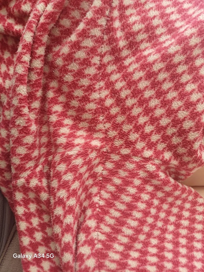 Uzun Kollu Kırmızı Pijama Takımı - Görsel 2