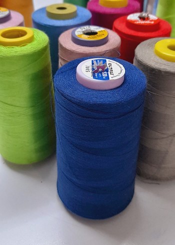 120 numara renkli dikis ipleri