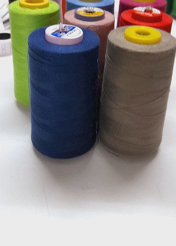 120 numara renkli dikis ipleri