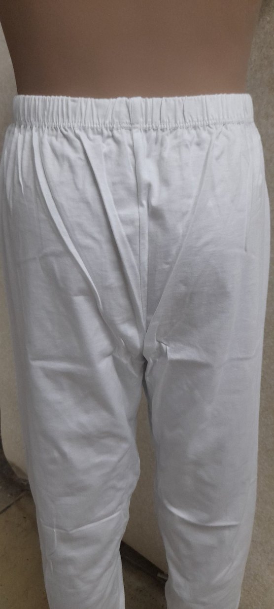 Erkek Penye İçlik Alt Beyaz - Görsel 4