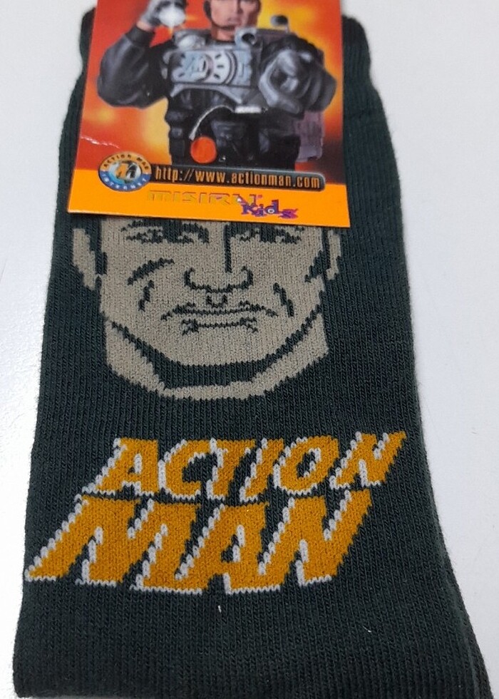 Action man  erkek çocuk çorabı  - Görsel 4
