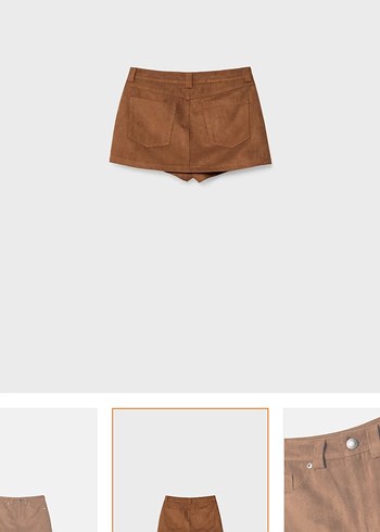 Stradi süet etek - Görsel 5