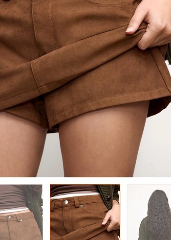 Stradi süet etek - Görsel 3