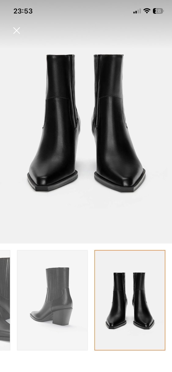 Pull and bear kovboy bot - Görsel 5