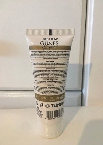 BESTTEM Güneş Kremi SPF 50+ Koruma - Görsel 2