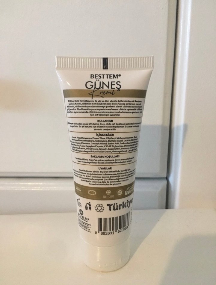 BESTTEM Güneş Kremi SPF 50+ Koruma - Görsel 2