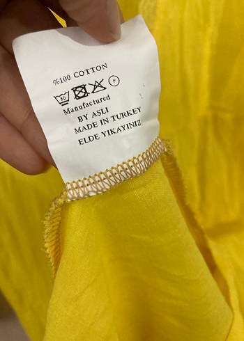 Sarı Uzun Bohem Kadın Sabahlık - Görsel 6