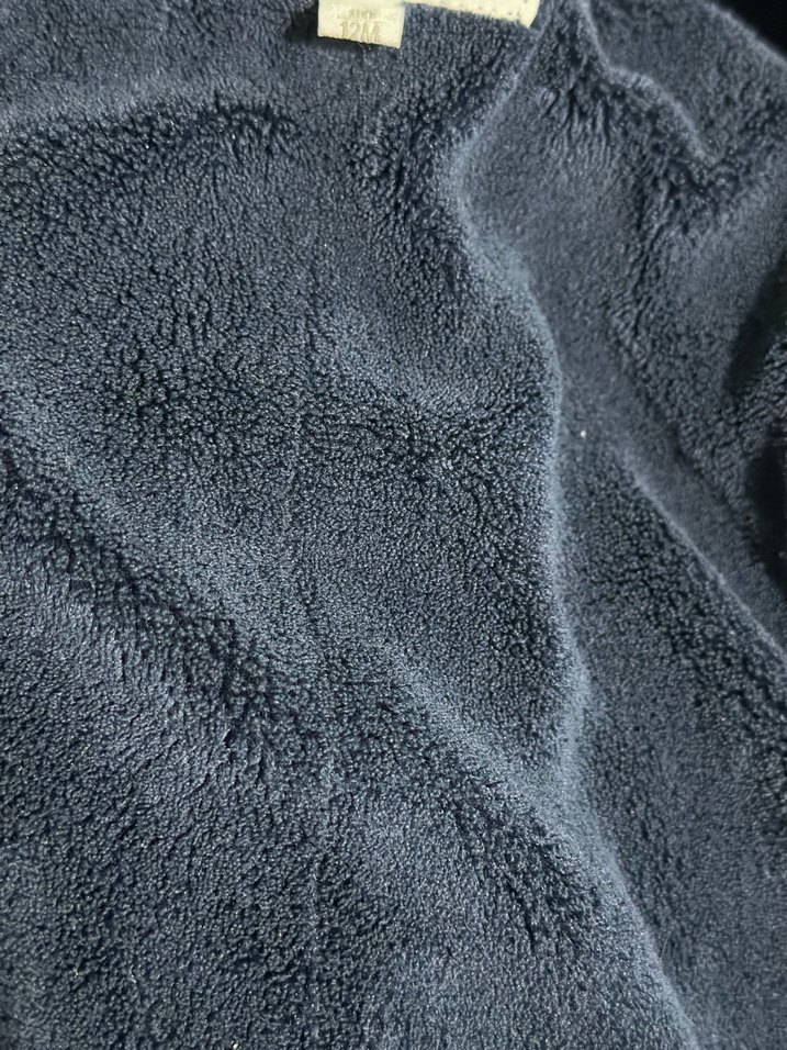 KANZ Gri Denim Görünümlü Kürklü Bebek Tulumu - Görsel 5