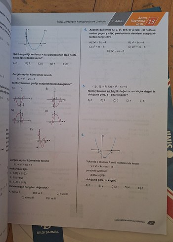  MSB AYT Matematik Modül Soru Bankası 1. Modül
