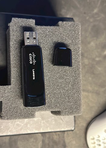 Cisco linksys WUSB100 network wifi adaptör - Görsel 4