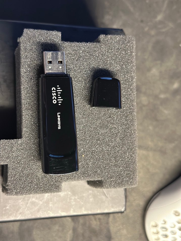 Cisco linksys WUSB100 network wifi adaptör - Görsel 4