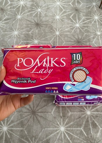 Pomiks Lady Hijyenik Ped 10'lu Paket - Görsel 2