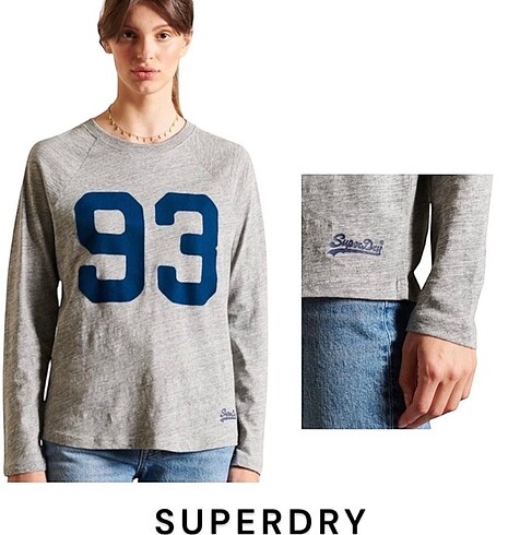 SUPERDRY SWEATHSHİRT L BEDEN