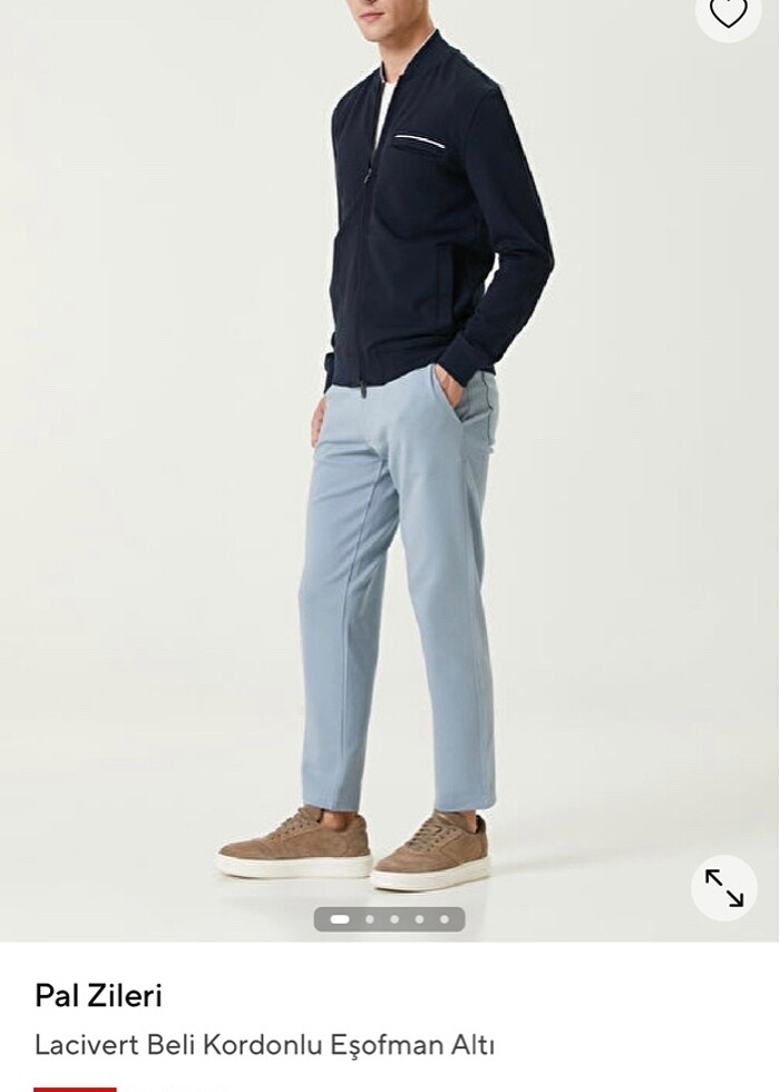 PAL ZİLERİ EŞOFMAN TAKIMI L BEDEN - Görsel 2