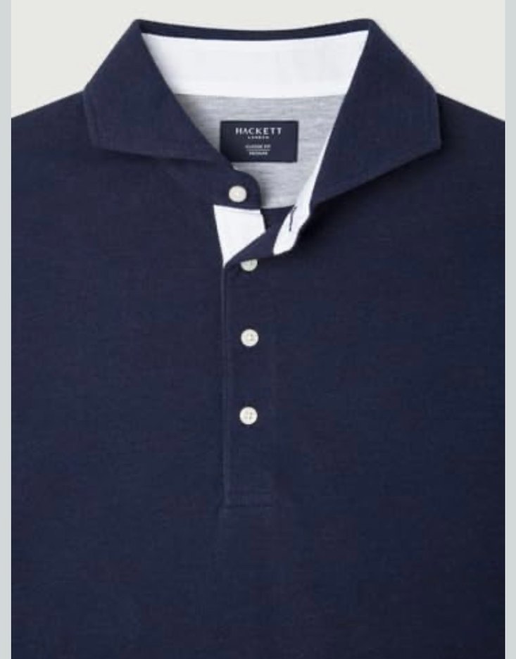 HACKETT CUTWAY GÖMLEK YAKA UZUN KOL POLO - Görsel 3