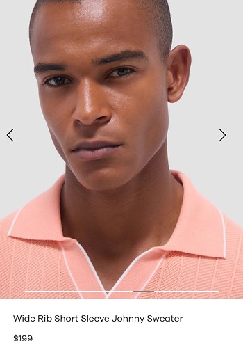 BUGATCHİ WİDE RİB POLO L BEDEN - Görsel 2