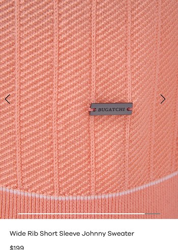 BUGATCHİ WİDE RİB POLO L BEDEN - Görsel 5