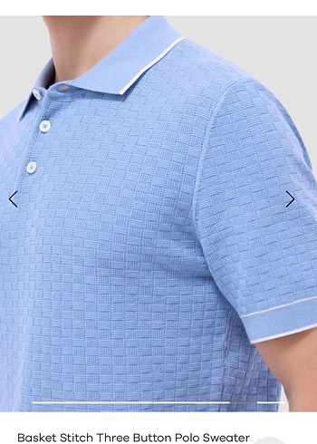 BUGATCHİ BASKET STİTCH POLO L BEDEN - Görsel 3