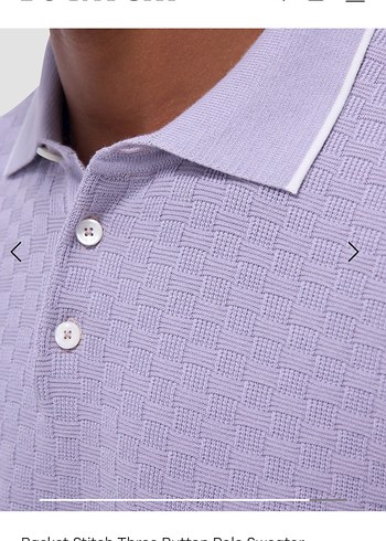 BUGATCHİ BASKET STİTCH POLO L BEDEN - Görsel 2