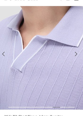 BUGATCHİ WİDE RİP POLO L BEDEN - Görsel 7