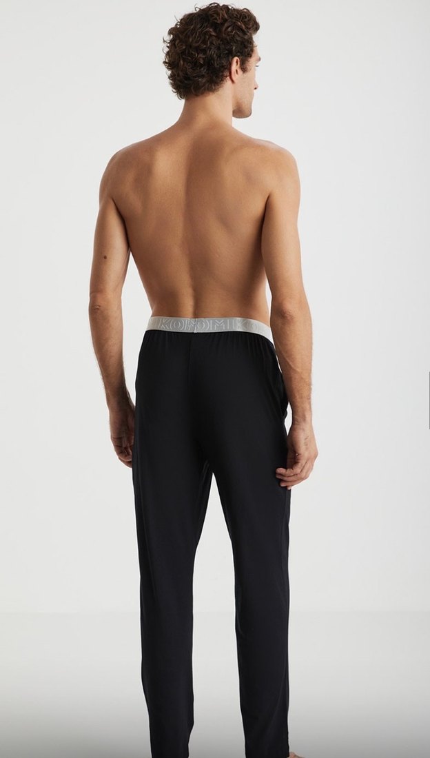 KOM POLERMO CEPLİ MODAL PİJAMA ALTI L BEDEN - Görsel 3