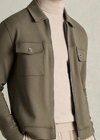 REİSS JERSEY İNTERLOK CEKET M BEDEN - Görsel 4