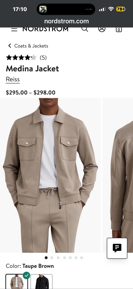 REİSS JERSEY İNTERLOK CEKET M BEDEN - Görsel 2