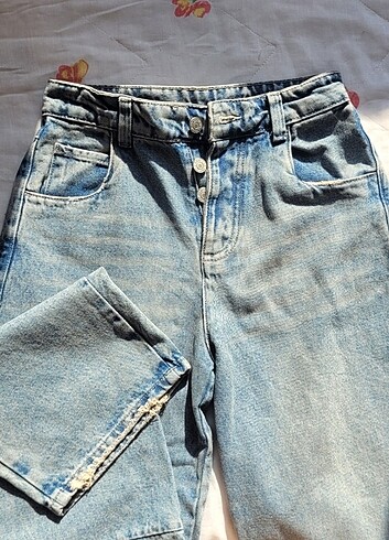 Açık renk baggy jean