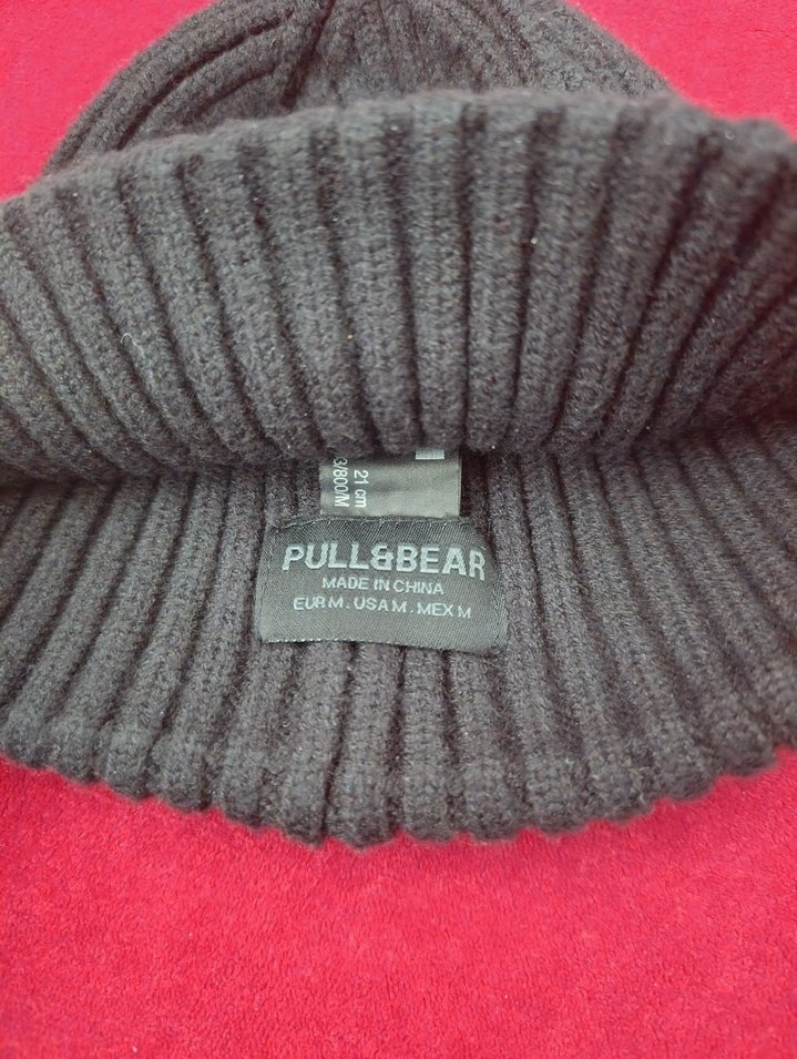 Gri Örgü Kadın &Erkek  Yün Bere - Görsel 3