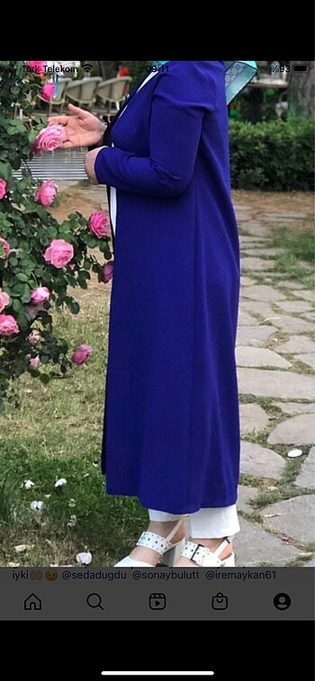 Diğer Tam boy krep ceket