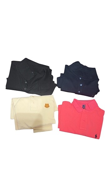 Ünlü Markalar Polo yaka 4?lü set