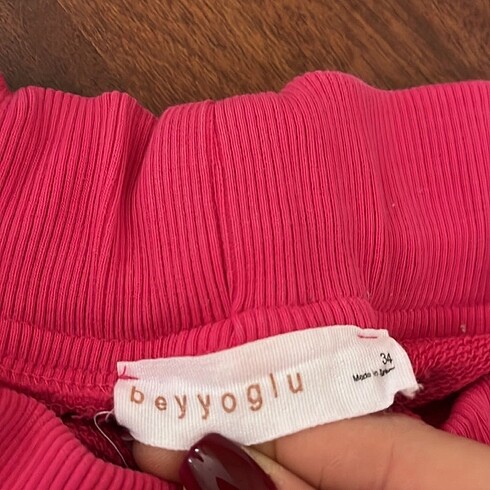 s Beden Beyyoğlu Pembe Eşofman