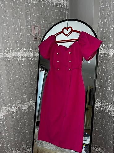 Kadın midi boy elbise - Görsel 6