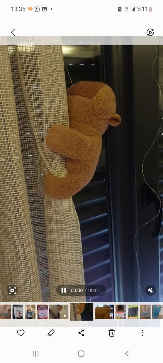 Pastel Kahverengi Peluş Oyuncak Ayıcık paketli - Görsel 4