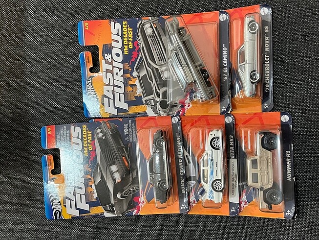 Beden HOT WHEELS FAST & FURİOUS HW DECADES OF FAST