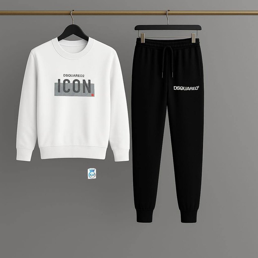 ERKEK Pamuklu Rahat Eşofman Takımı - Görsel 2