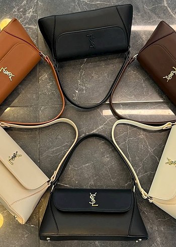 YSL Deri Kadın Omuz Çantası - Görsel 7