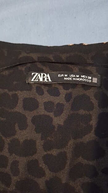 m Beden çeşitli Renk Zara Leopar desenli