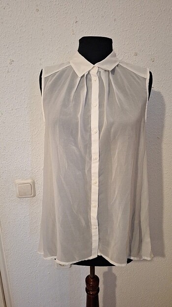 H&M yazlik transparan bluz