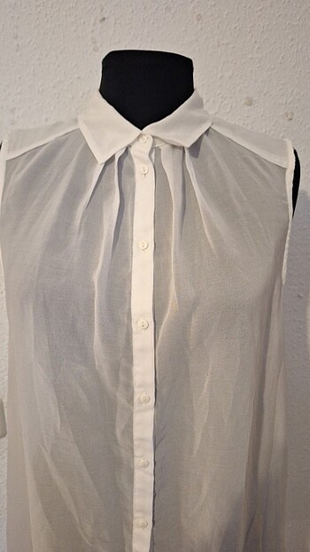 H&M H&M yazlik transparan bluz