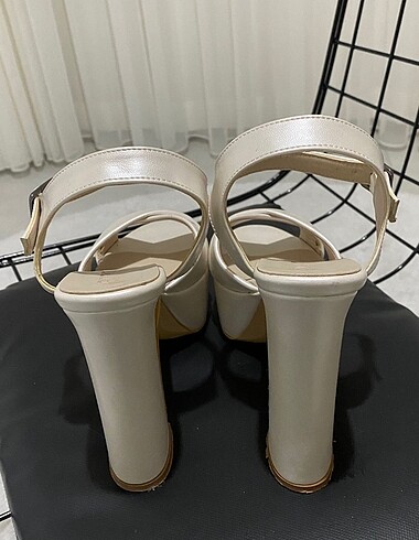 platform topuk ayakkabı - Görsel 5