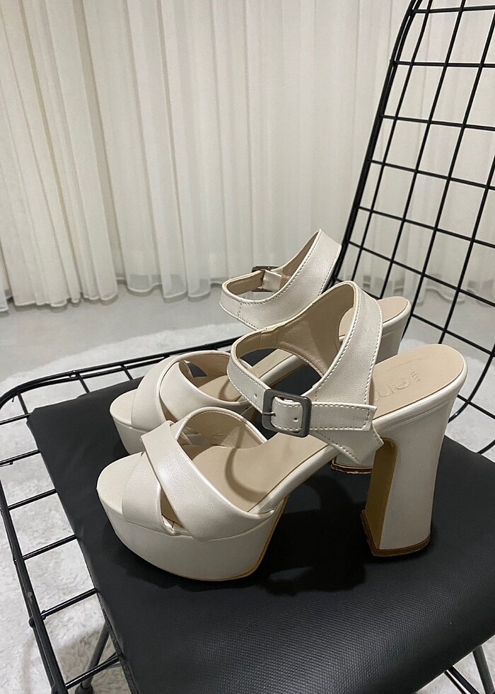 platform topuk ayakkabı - Görsel 2