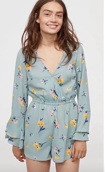 H&M çicekli