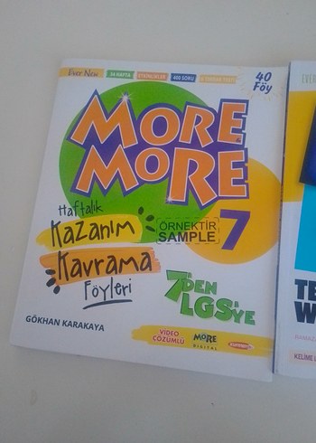 More and More 7 Test Book Worksheets - Görsel 3